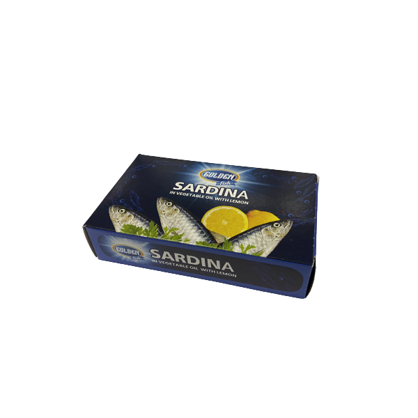 Sardina in vegetable oil with lemon